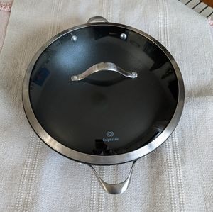 Calphalon Nonstick 12" wok with cover